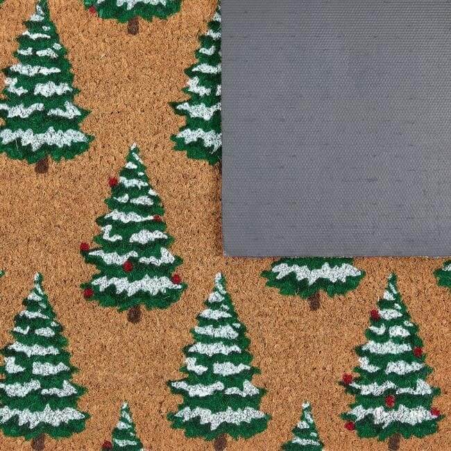 Coir Doormat Christmas & Halloween Design - Bargainia.com - 5026134622784 - MMCOIR_XMSTRE_040X060