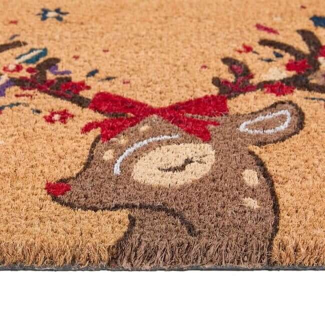 Coir Doormat Christmas & Halloween Design - Bargainia.com - 5026134622791 - MMCOIR_XMSDEE_040X060