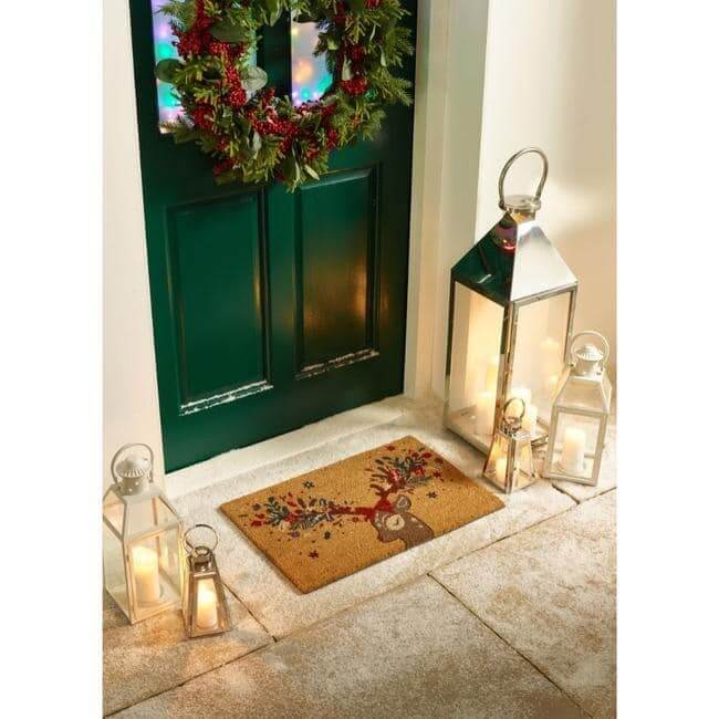 Coir Doormat Christmas & Halloween Design - Bargainia.com - 5026134622791 - MMCOIR_XMSDEE_040X060