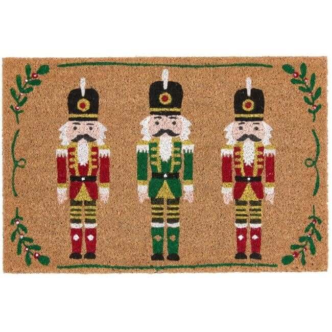 Coir Doormat Christmas & Halloween Design - Bargainia.com - 5026134622814 - MMCOIR_XMSNUT_040X060