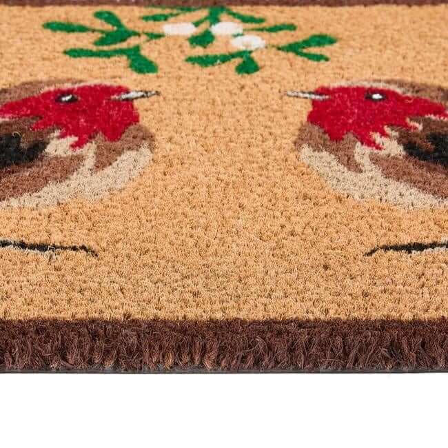 Coir Doormat Christmas & Halloween Design - Bargainia.com - 5026134622821 - MMCOIR_XMSROB_040X060