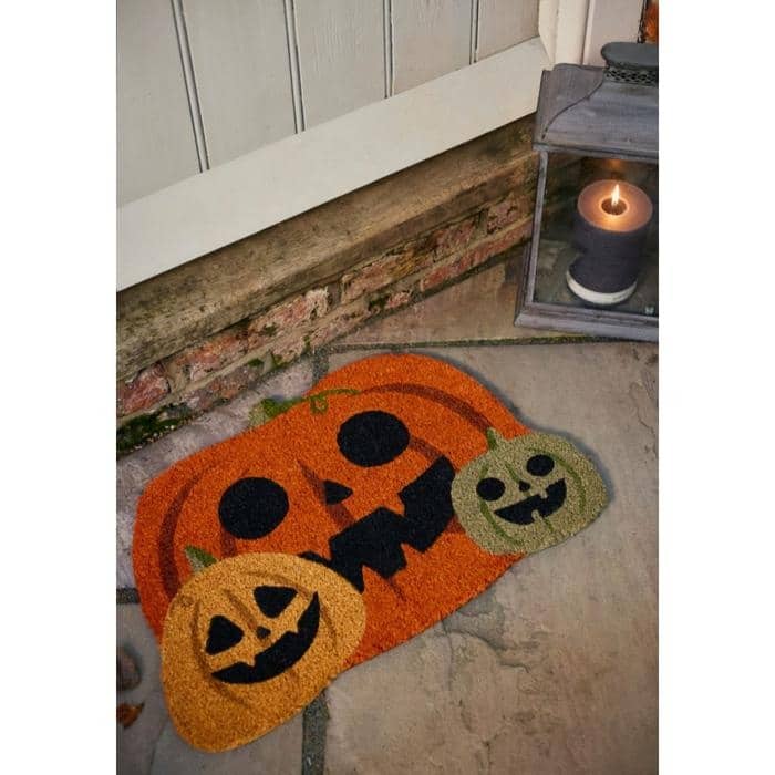 Coir Doormat Christmas & Halloween Design - Bargainia.com - 5026134636880 - MMCOIR_HWPUMK_040X060