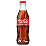 Coke Original Glass Bottles 24 x 200ml - Bargainia.com - 
