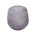 Colbie Medium Embossed Grey Glass Vase - Bargainia.com - 5018705494326
