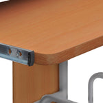 Computer Desk Brown 110x52x88.5 cm Engineered Wood - Bargainia.com - 