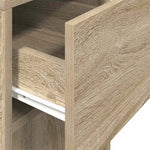 Computer Tower Stand with Drawer Sonoma Oak 30x44x74 cm - Bargainia.com - 