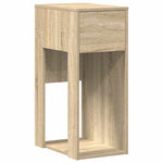 Computer Tower Stand with Drawer Sonoma Oak 30x44x74 cm - Bargainia.com - 
