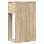Computer Tower Stand with Drawer Sonoma Oak 30x44x74 cm - Bargainia.com - 