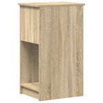 Computer Tower Stand with Drawer Sonoma Oak 35x45x77 cm - Bargainia.com - 