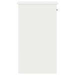 Computer Tower Stand with Drawer White 35x45x77 cm - Bargainia.com - 