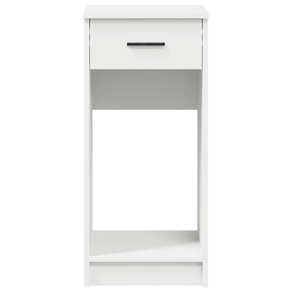 Computer Tower Stand with Drawer White 35x45x77 cm - Bargainia.com - 8721158576194 - 858740