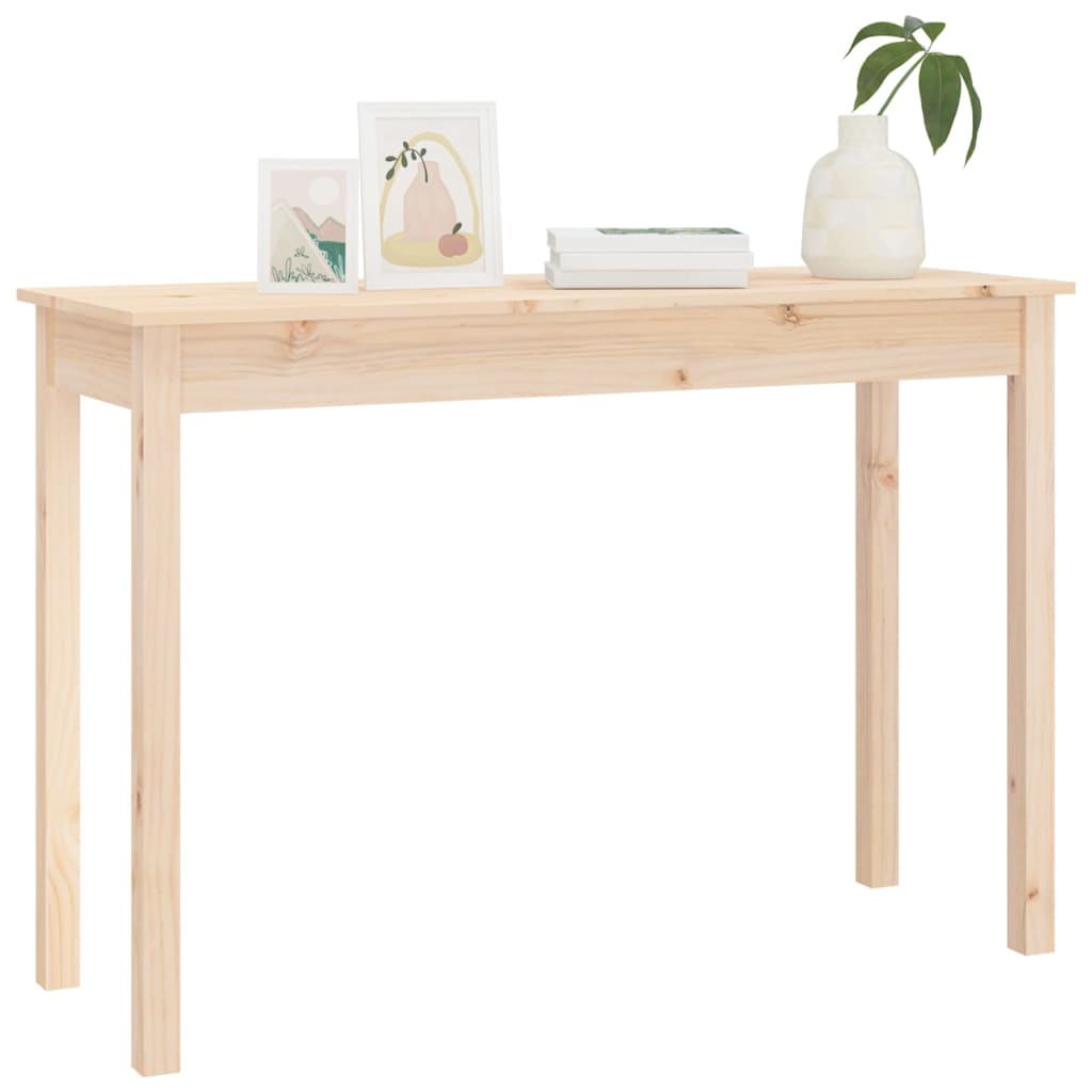 Console Table 110x40x75 cm Solid Wood Pine - Bargainia.com - 8720287188421 - 814239
