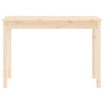 Console Table 110x40x75 cm Solid Wood Pine - Bargainia.com - 