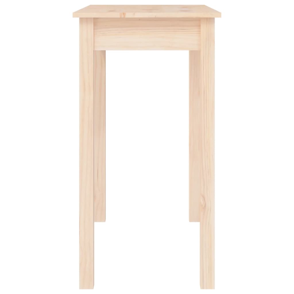Console Table 80x40x75 cm Solid Wood Pine - Bargainia.com - 8720287188476 - 814244