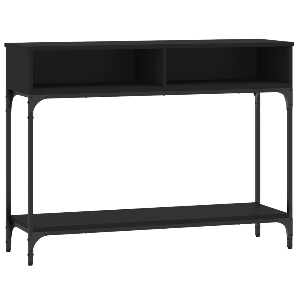 Console Table Black 100x30.5x75 cm Engineered Wood - Bargainia.com - 8720845915711 - 833388