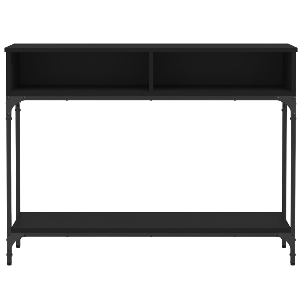 Console Table Black 100x30.5x75 cm Engineered Wood - Bargainia.com - 8720845915711 - 833388