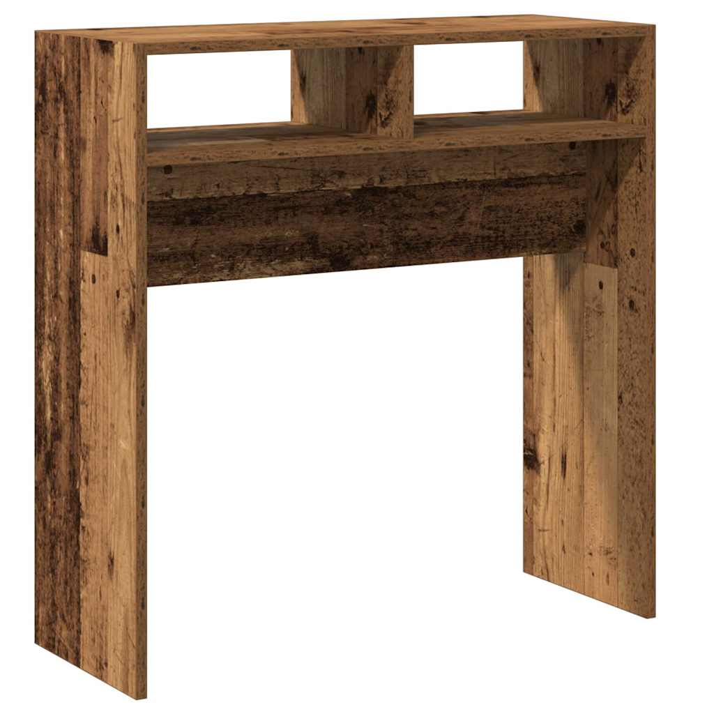 Console Table Old Wood 78x30x80 cm Engineered Wood - Bargainia.com - 8721158439734 - 856620