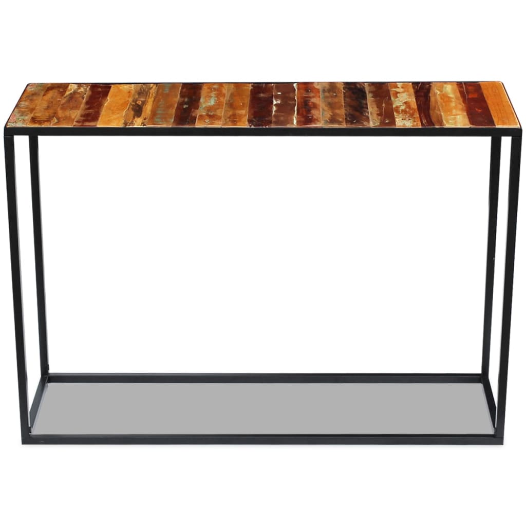Console Table Solid Reclaimed Wood 110x35x76 cm - Bargainia.com - 