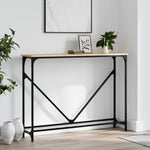 Console Table Sonoma Oak 102x22.5x75 cm Engineered Wood - Bargainia.com - 