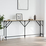 Console Table Sonoma Oak 180x23x75 cm Engineered Wood - Bargainia.com - 8721012195509 - 837768