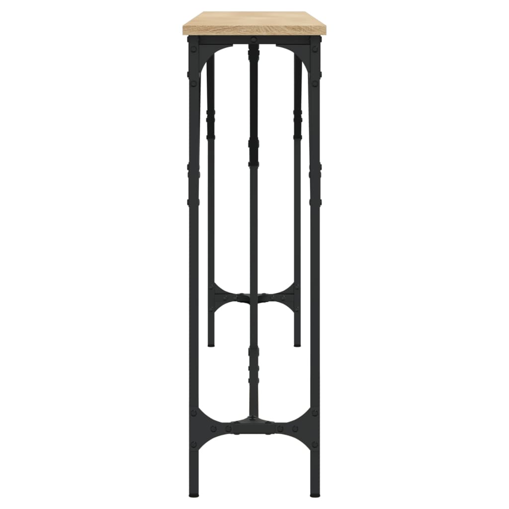 Console Table Sonoma Oak 180x23x75 cm Engineered Wood - Bargainia.com - 8721012195509 - 837768