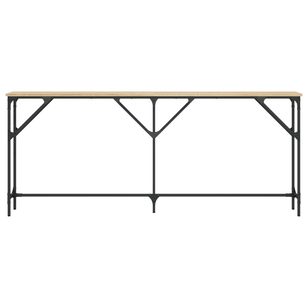 Console Table Sonoma Oak 180x23x75 cm Engineered Wood - Bargainia.com - 8721012195509 - 837768