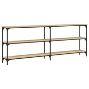 Console Table Sonoma Oak 200x29x75 cm Engineered Wood - Bargainia.com - 8720845420628 - 834111