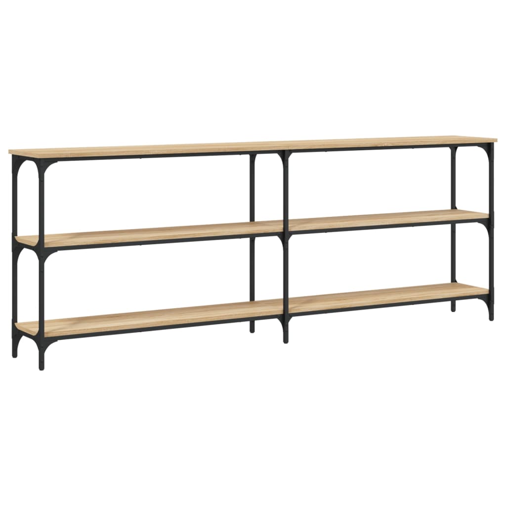 Console Table Sonoma Oak 200x29x75 cm Engineered Wood - Bargainia.com - 8720845420628 - 834111