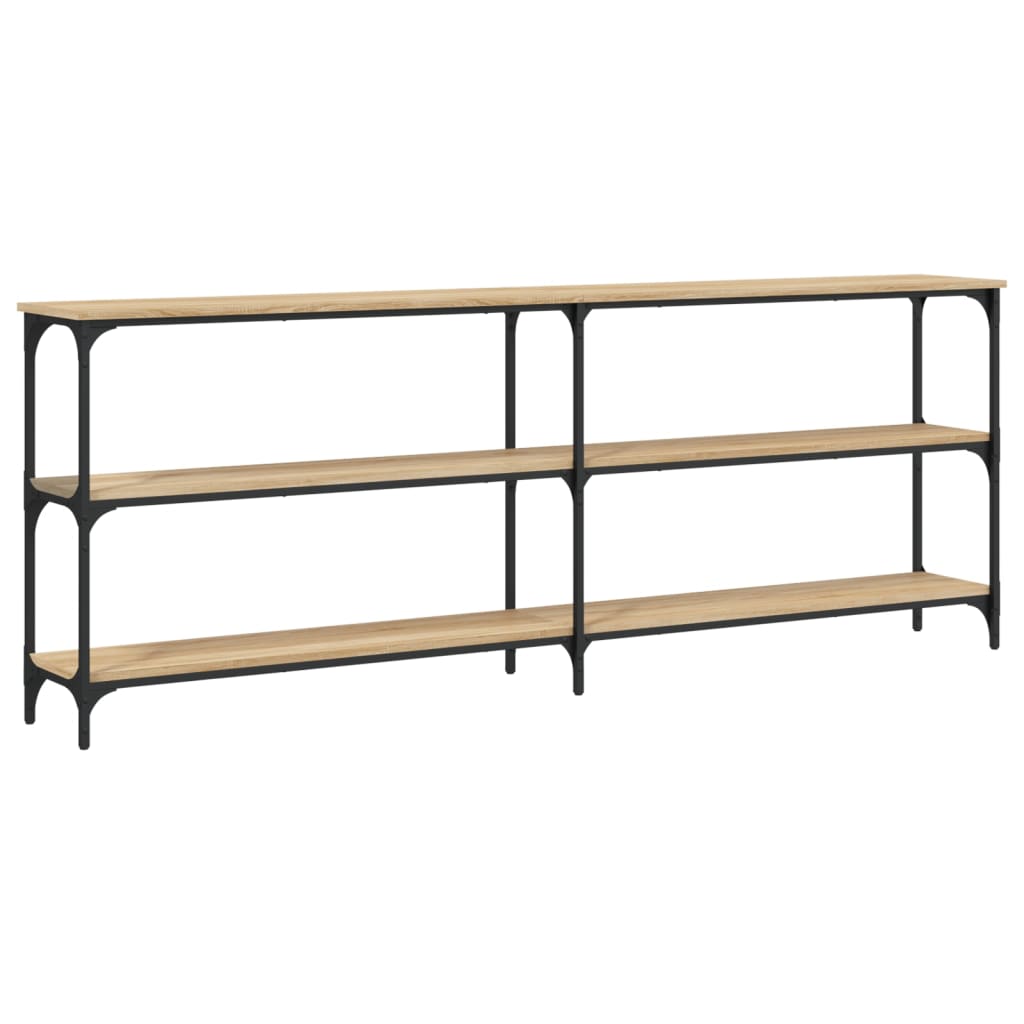 Console Table Sonoma Oak 200x29x75 cm Engineered Wood - Bargainia.com - 8720845420628 - 834111