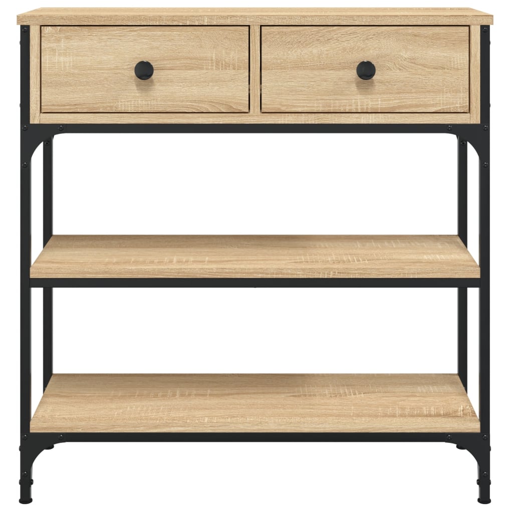 Console Table Sonoma Oak 72.5x25x75 cm Engineered Wood - Bargainia.com - 8720845421373 - 834186
