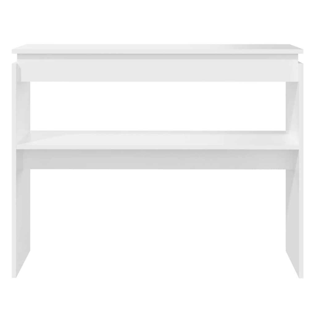 Console Table White 102x30x80 cm Engineered Wood - Bargainia.com - 8720286606636 - 808323
