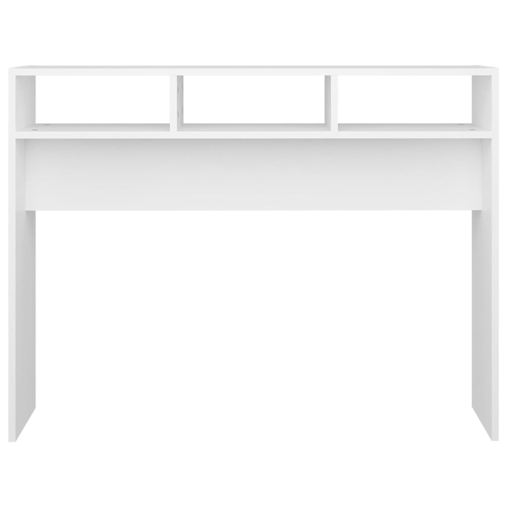 Console Table White 105x30x80 cm Engineered Wood - Bargainia.com - 8720286606452 - 808305