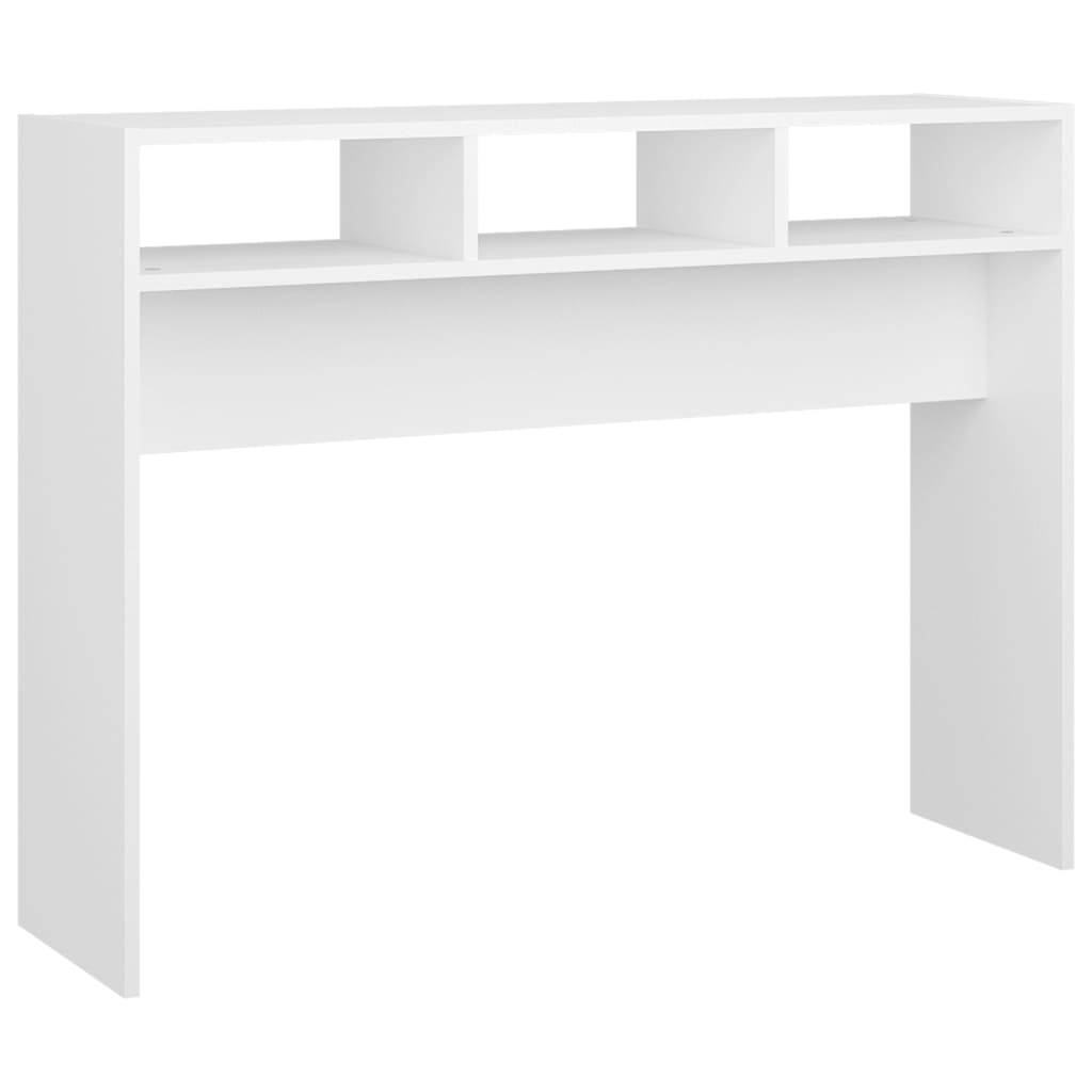Console Table White 105x30x80 cm Engineered Wood - Bargainia.com - 8720286606452 - 808305