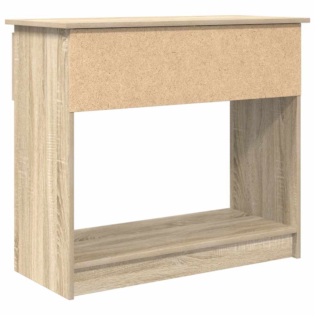 Console Table with Drawers Sonoma Oak 85.5x38.5x74.5 cm - Bargainia.com - 8721158703125 - 861393