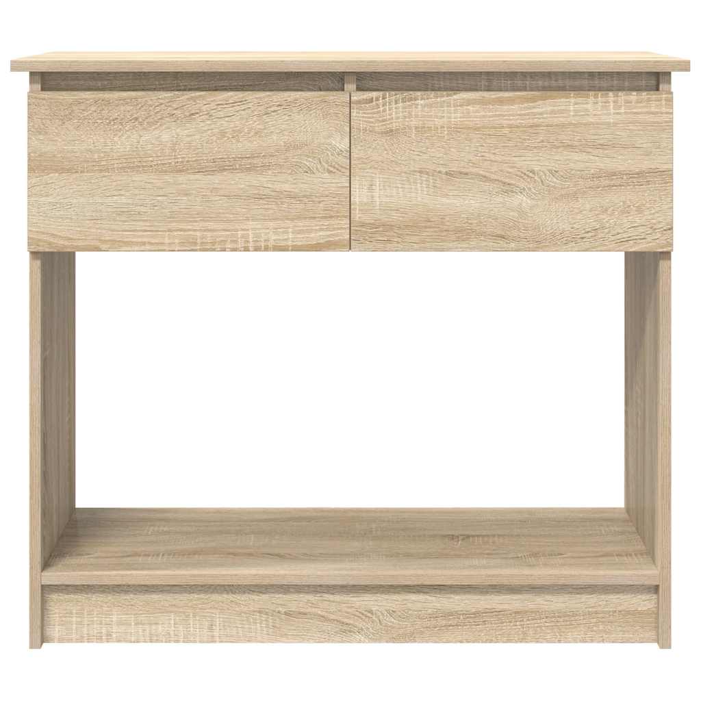 Console Table with Drawers Sonoma Oak 85.5x38.5x74.5 cm - Bargainia.com - 8721158703125 - 861393