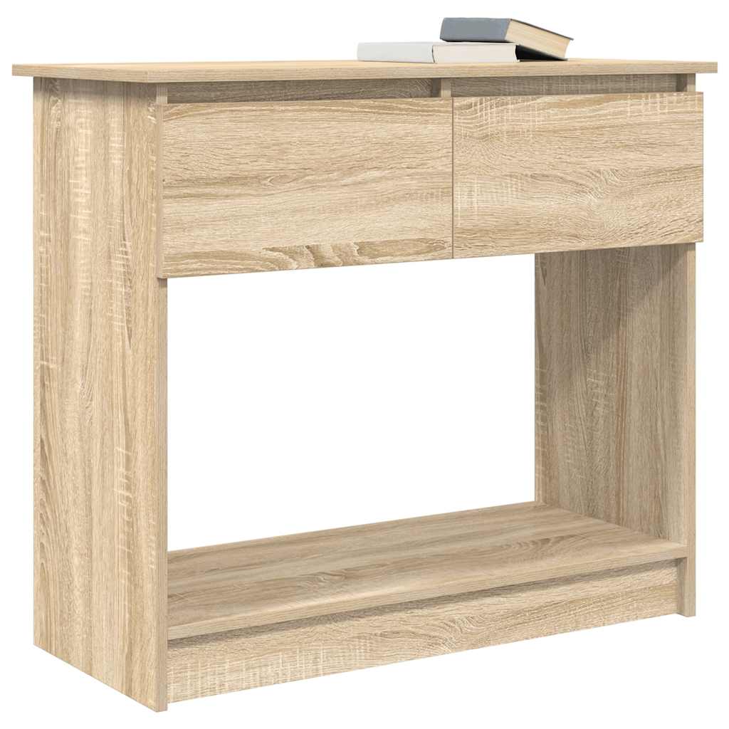 Console Table with Drawers Sonoma Oak 85.5x38.5x74.5 cm - Bargainia.com - 8721158703125 - 861393
