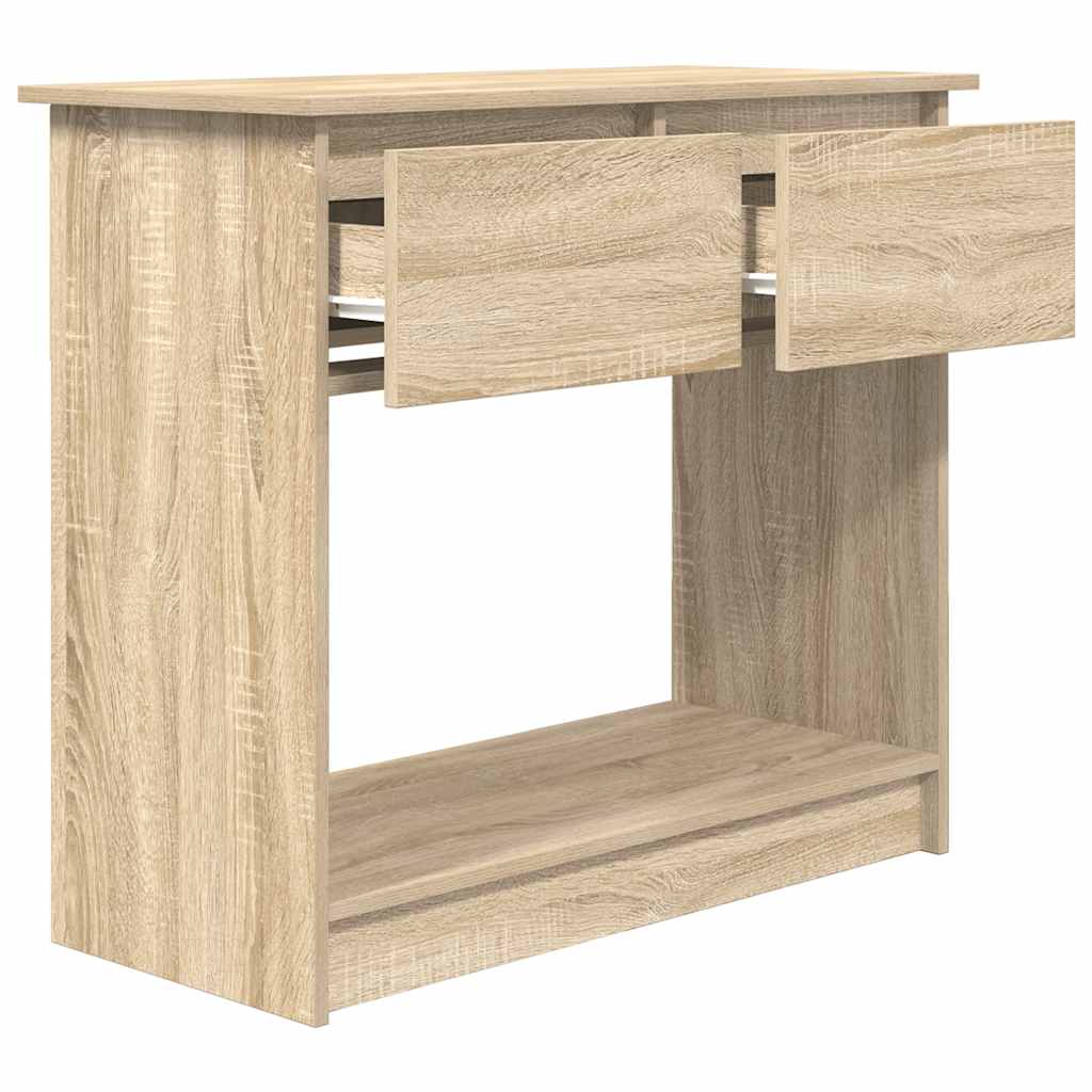 Console Table with Drawers Sonoma Oak 85.5x38.5x74.5 cm - Bargainia.com - 8721158703125 - 861393