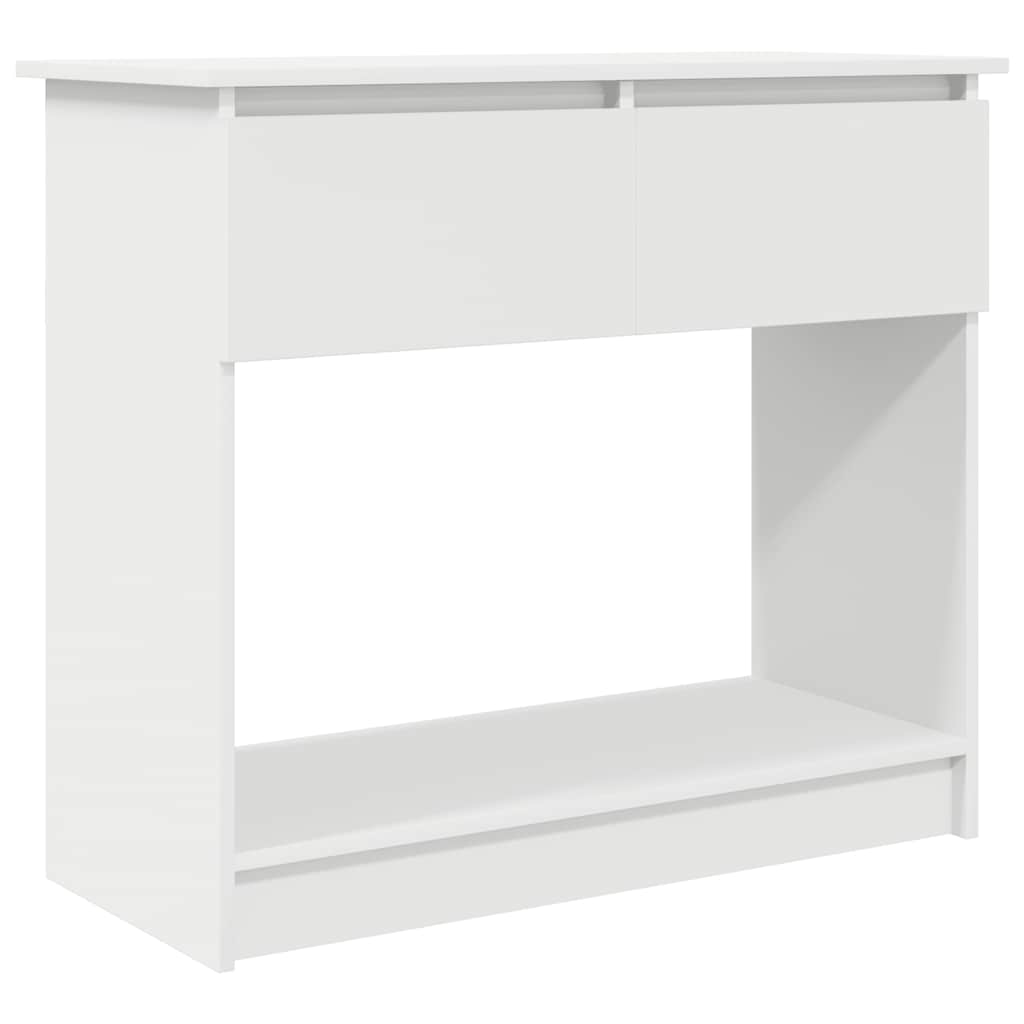 Console Table with Drawers White 85.5x38.5x74.5 cm - Bargainia.com - 8721158703101 - 861391