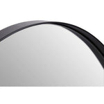 Cora Wall Mirror With Black Finish Frame - Bargainia.com - 5018705987736