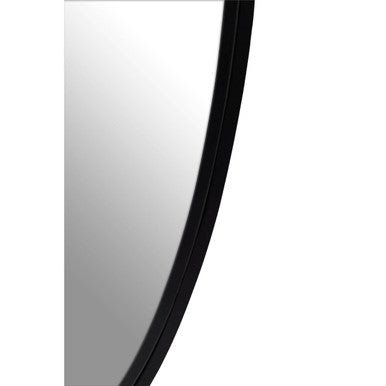 Cora Wall Mirror With Black Finish Frame - Bargainia.com - 5018705987736