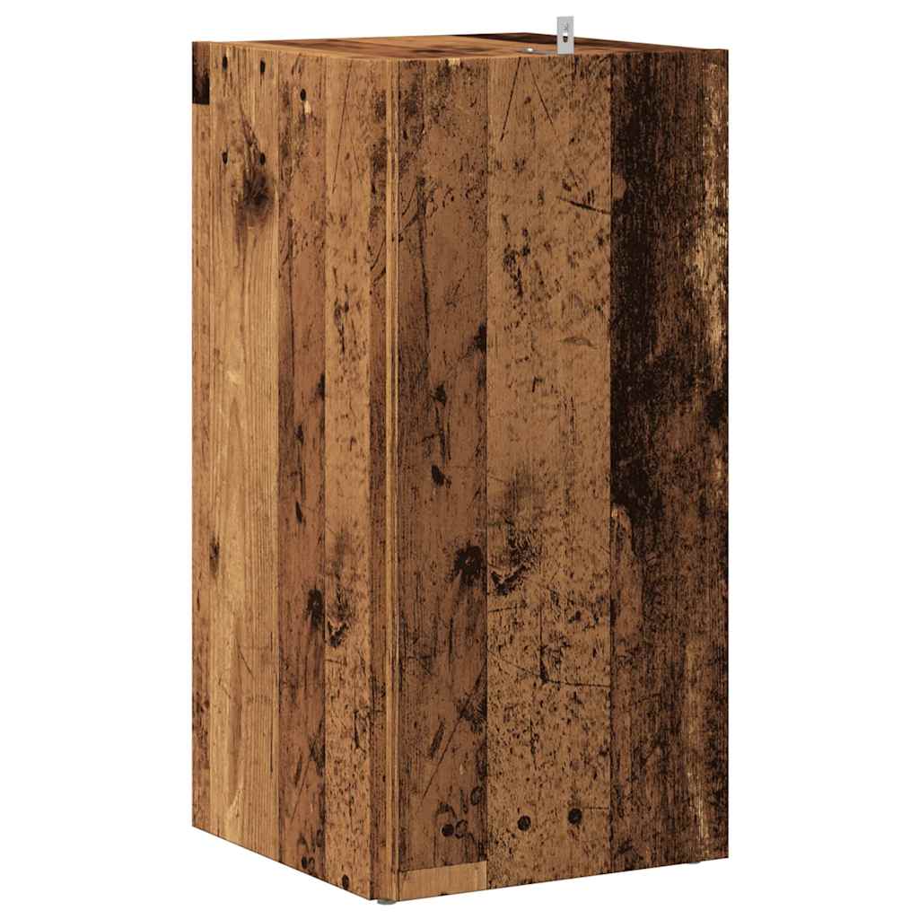 Corner Cabinet Old Wood 33x33x67 cm Engineered Wood - Bargainia.com - 