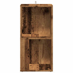 Corner Cabinet Old Wood 33x33x67 cm Engineered Wood - Bargainia.com - 