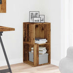 Corner Cabinet Old Wood 33x33x67 cm Engineered Wood - Bargainia.com - 
