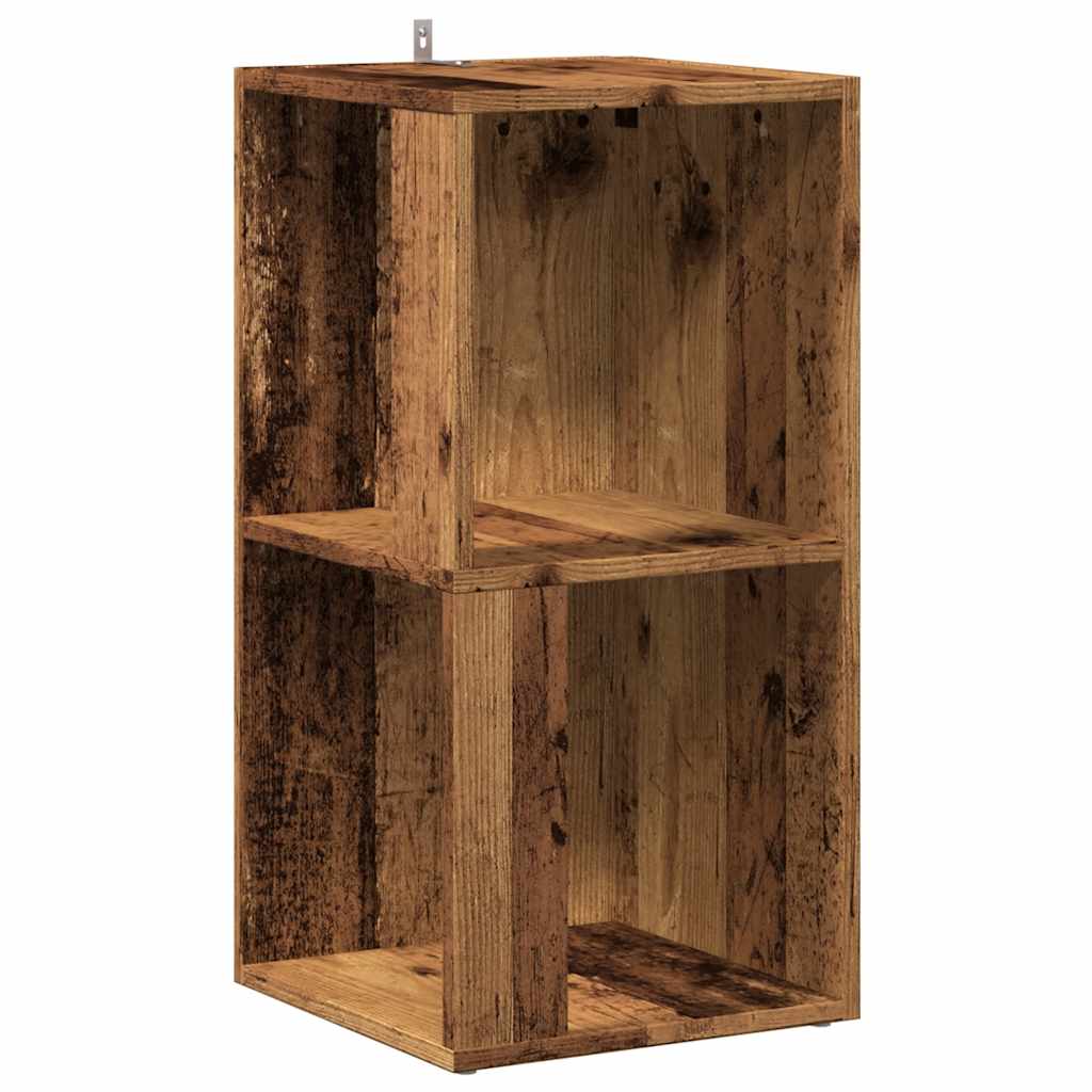 Corner Cabinet Old Wood 33x33x67 cm Engineered Wood - Bargainia.com - 
