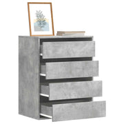 Corner Chest of Drawers Concrete Grey 60x41x76 cm Engineered Wood - Bargainia.com - 8721102951305 - 852873