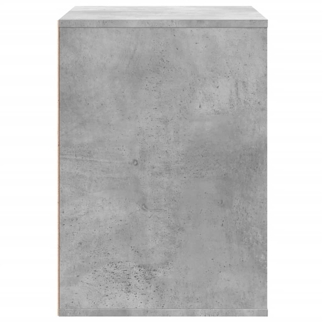 Corner Chest of Drawers Concrete Grey 80x41x58 cm Engineered Wood - Bargainia.com - 8721102951121 - 852855