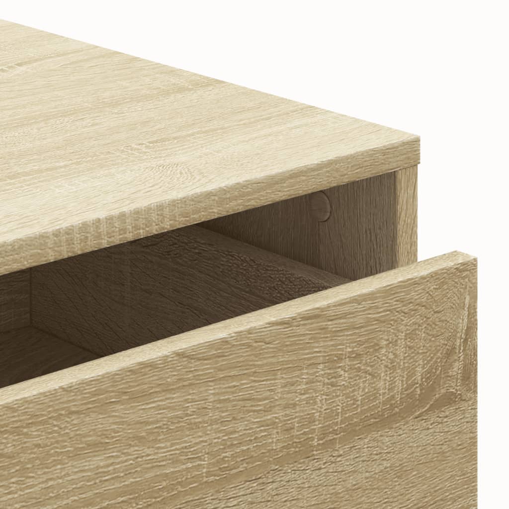 Corner Chest of Drawers Sonoma Oak 60x41x58 cm Engineered Wood - Bargainia.com - 8721102951022 - 852845