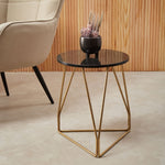 Corra Side Table With Black Marble Top - Bargainia.com - 5018705986920