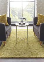 Country Autumn Gold Solid Wool Rug - Bargainia.com - 