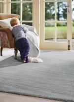Country Sea Mist Solid Wool Rug - Bargainia.com - 